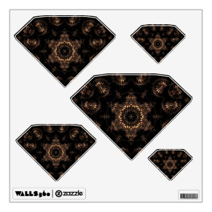 Bronze Age Mandala Wall Decal