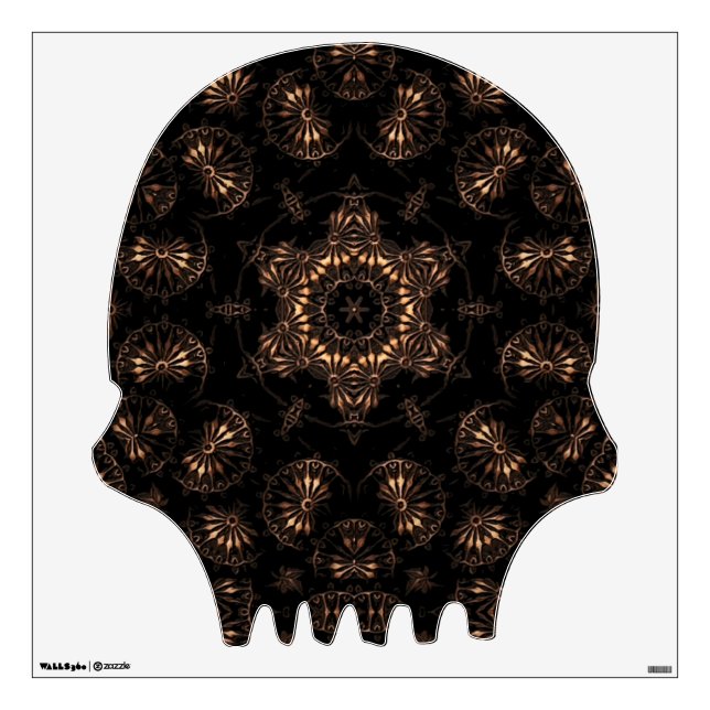 Bronze Age Mandala  Wall Decal (Front)