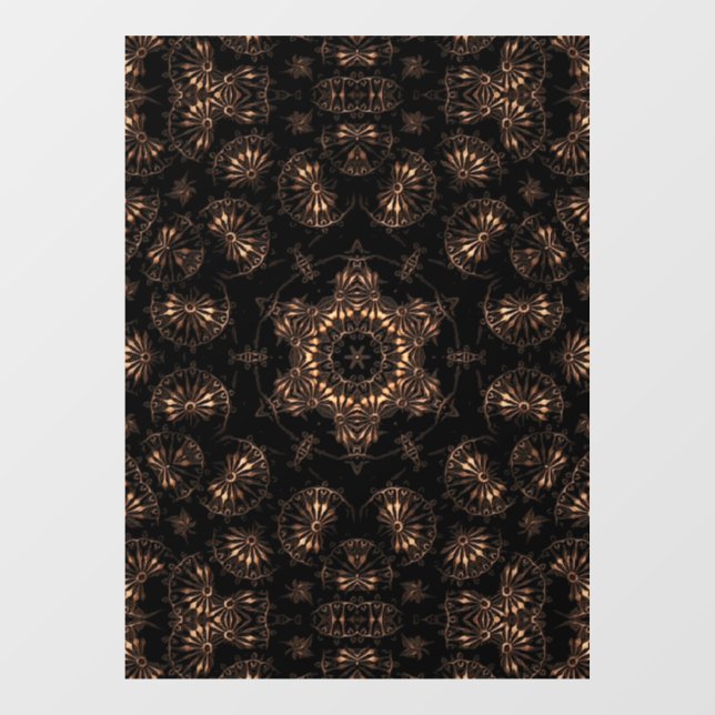 Bronze Age Mandala  Window Cling (Sheet)
