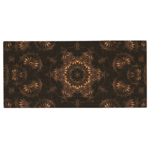Bronze Age Mandala Wood Flash Drive