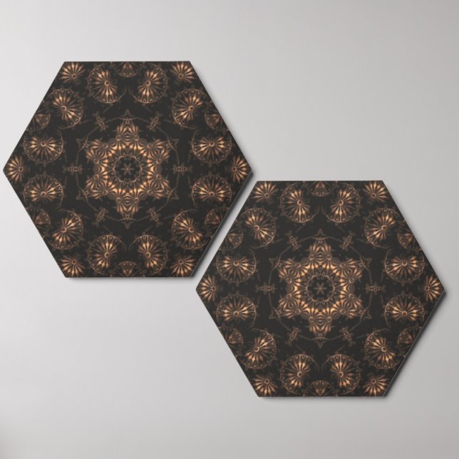 Bronze Age Mandala  Wood Photo Tile (Front Set)