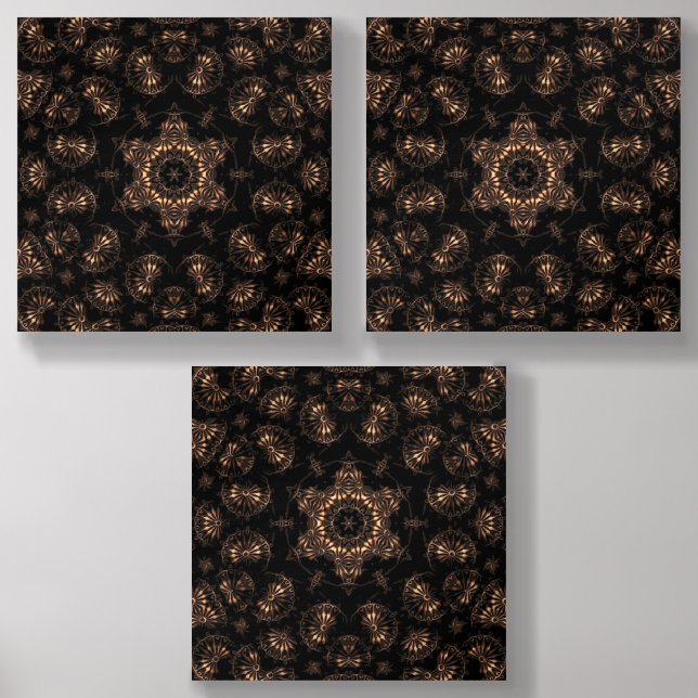 Bronze Age Mandala  Wood Photo Tile (Front Set)