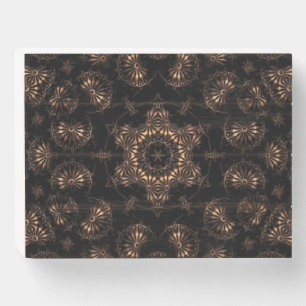 Bronze Age Mandala  Wooden Box Sign