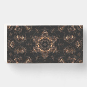 Bronze Age Mandala  Wooden Box Sign