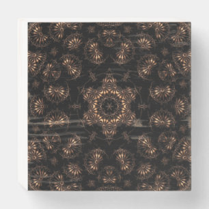 Bronze Age Mandala  Wooden Box Sign