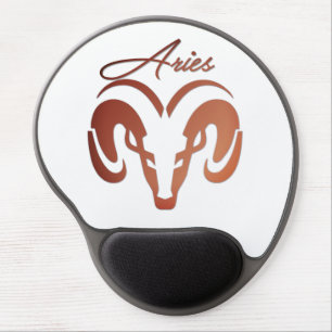 Bronze Aries the Ram Zodiac Gel Mouse Pad