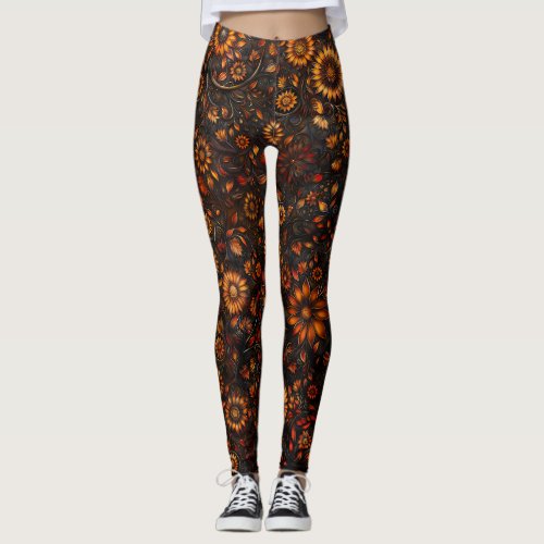 Bronze Autumn Leggings