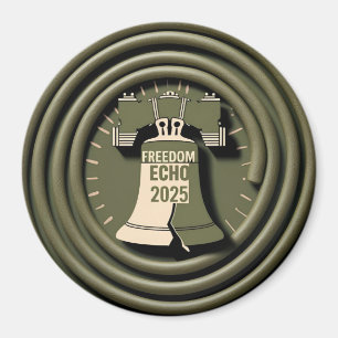 Bronze Bell Magnet