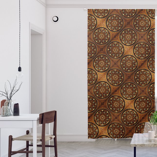 Bronze Blackout Curtains (Living Room)