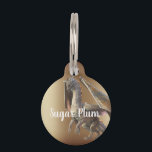 Bronze Dragon Pet Dog Cat Lost Id Tag<br><div class="desc">This design was created though digital art. It may be personalized in the area provided or customizing by choosing the click to customize further option and changing the name, initials or words. You may also change the text color and style or delete the text for an image only design. Contact...</div>