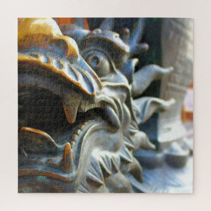 Bronze Dragon - Shanghai, China - 20x20 - 676 pcs Jigsaw Puzzle
