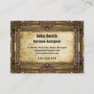 Bronze Frame - Business Card