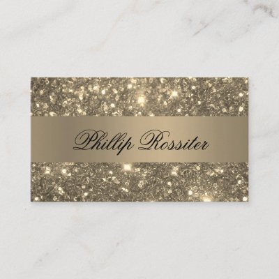Bronze Glitter Event Planner