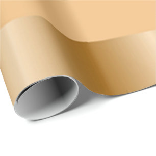Bronze gradient stripes pattern wrapping paper