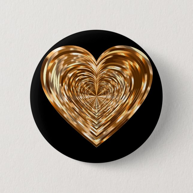 Bronze heart button (Front)