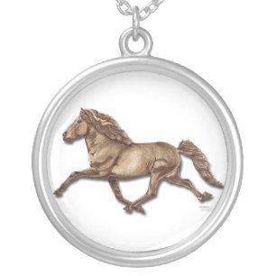 Bronze Icelandic Silver Plated Necklace
