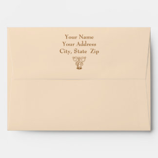 Bronze Lined Greeting Card Envelope