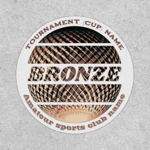 Bronze medal, 3rd place winner  patch