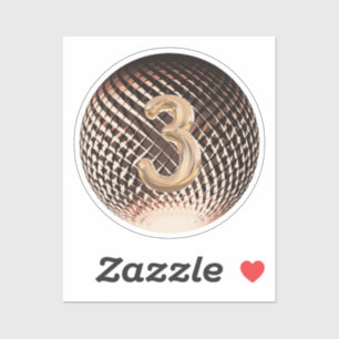 Bronze medal, 3rd place winner sticker