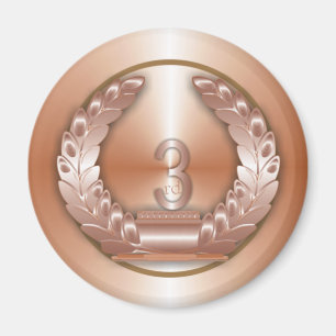 Bronze Medal Magnet