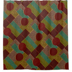 bronze metal texture shower curtain