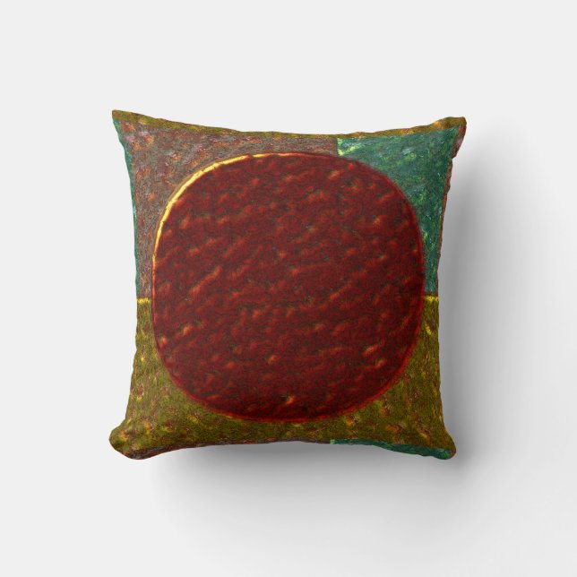 bronze metal texture throw pillow (Front)