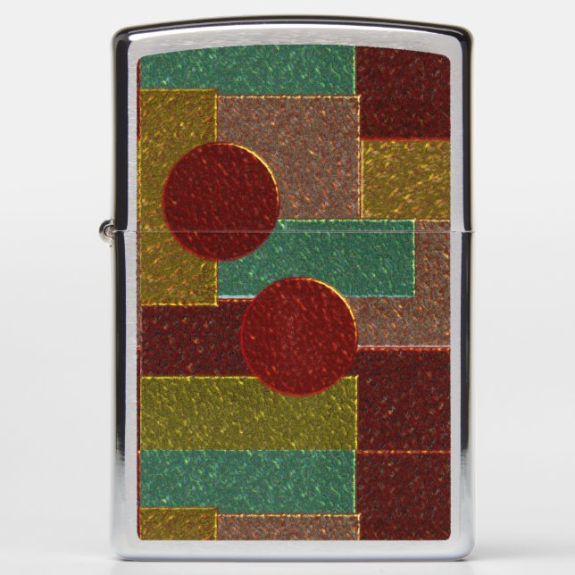 bronze metal texture zippo lighter (Front)