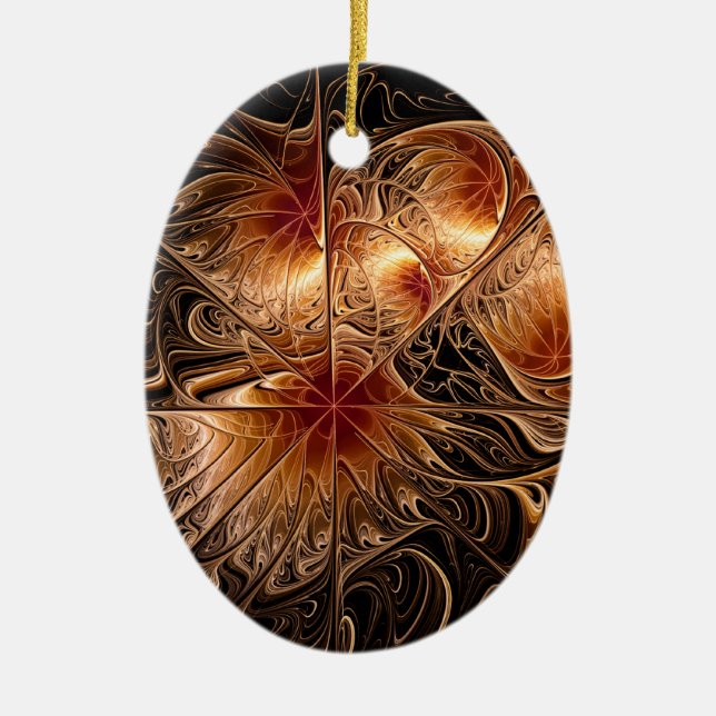 Bronze Oval Ornament (Front)