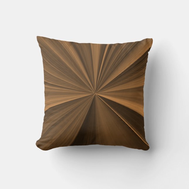 Bronze Pinch Knot Sofa Pillow by Janz (Front)