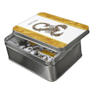 Bronze Poisonous scorpion very venomous insect Jigsaw Puzzle
