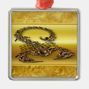 Bronze Poisonous scorpion very venomous insect Metal Ornament