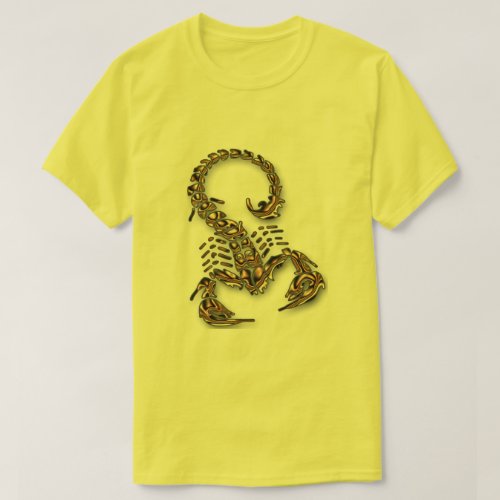Bronze Poisonous scorpion very venomous insect T_Shirt