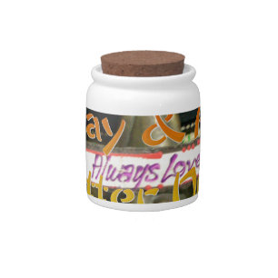 Bronze Rabbit Sculpture with Inspirational Quotes Candy Jar