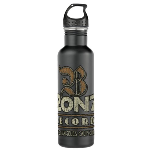 Bronze Records Los Angeles 1939  Stainless Steel Water Bottle