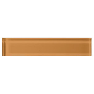 Bronze (solid color) desk name plate