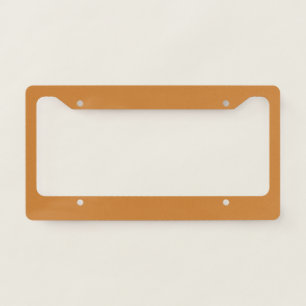 Bronze (solid color) license plate frame