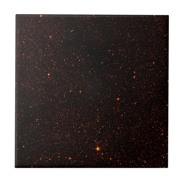 Bronze Stars Ceramic Tile (Front)