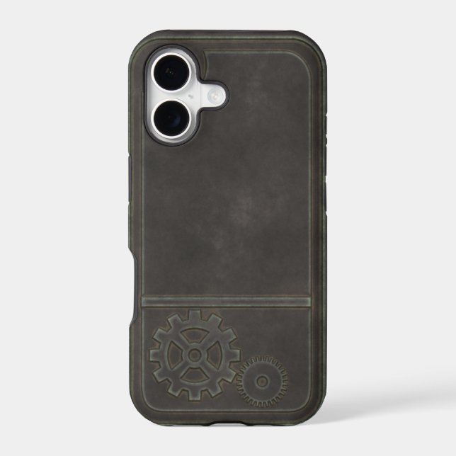 Bronze Steampunk Iphone Case (Back)