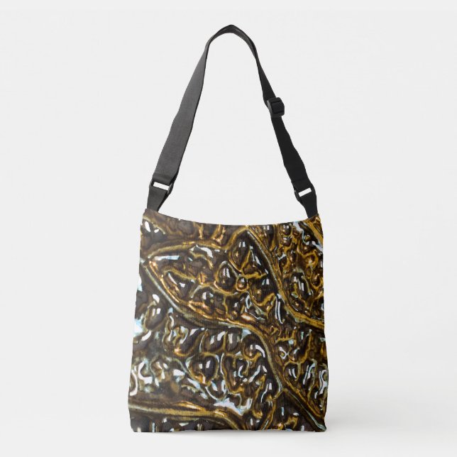  Bronze tangle Cross body bag (Front)
