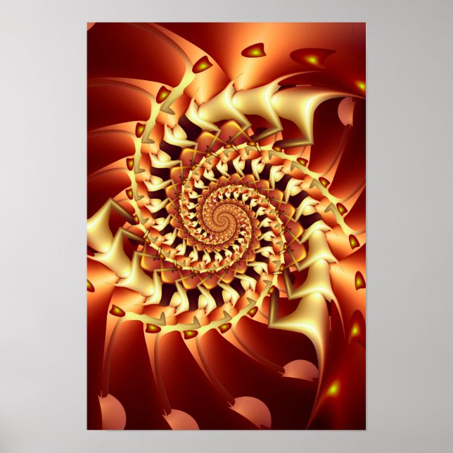 Bronze Vortex Poster (Front)