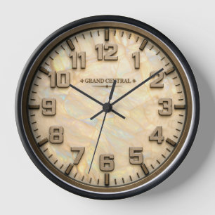 Bronze- with Opal Combination replica Clock