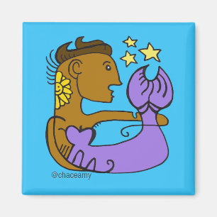 Bronzed Mermaid Beauty  Magnet