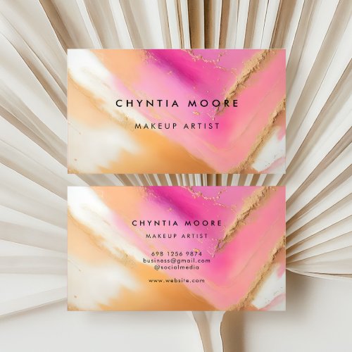 Bronzer  Blush Texture Business Card