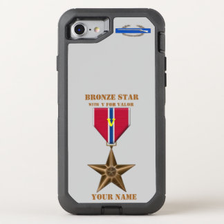 BRONZESTAR (With V for Valor) OtterBox Defender iPhone SE/8/7 Case