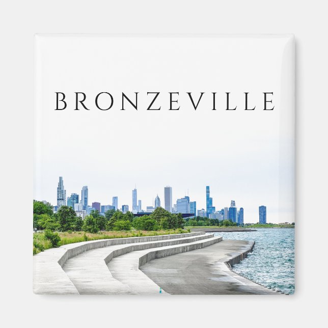 Bronzeville Chicago Magnet (Front)