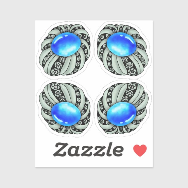 Brooch Sticker (Sheet)