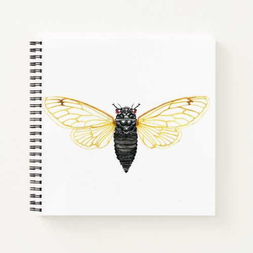 Brood X 17 Year Periodical Cicada Notebook