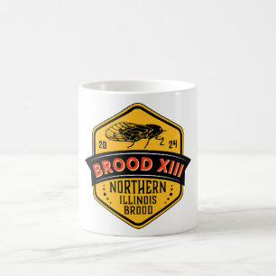 Brood XIII Cicadas Northern Illinois Brood Coffee Mug