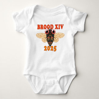Brood XIV 2025 Cicada One-Piece outfit Baby Bodysuit