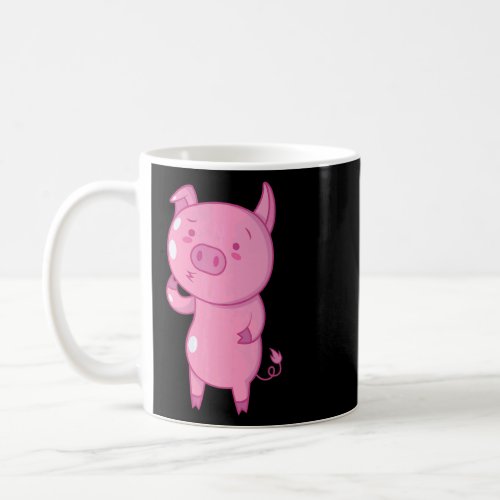 brooding Piggy  Coffee Mug